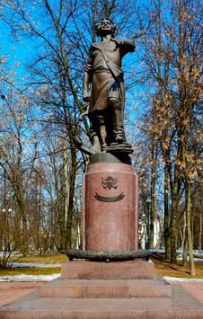 Monument To Peter The Great In Izmailovo Stock Photo Monument To Peter The Great In Izmailovo Stock Photo