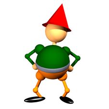 Dwarf Clipart Stock Image
