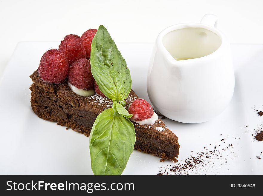 Raspberry Cheesecake With Vanilla