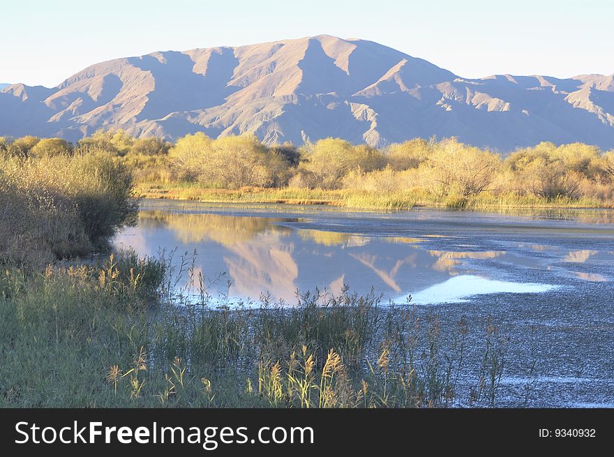 The scenery on the Tibetan Plateau