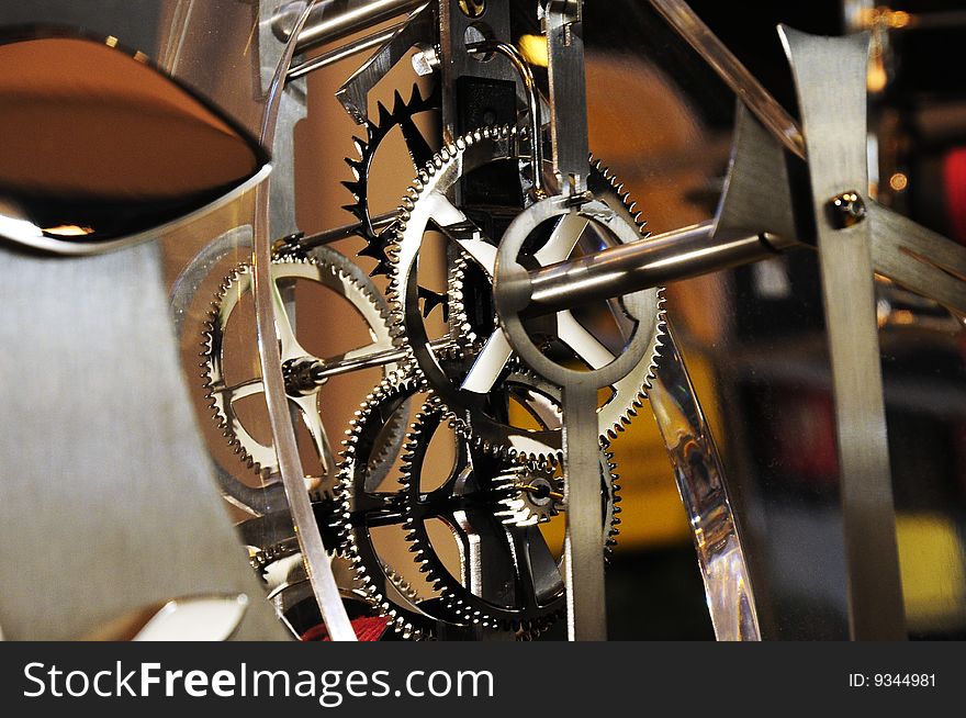 Gear the time, inside the time, mechanical structure of watch