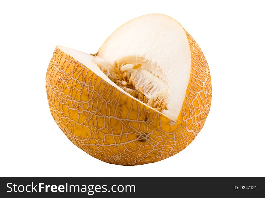 Melon  isolated on a white background