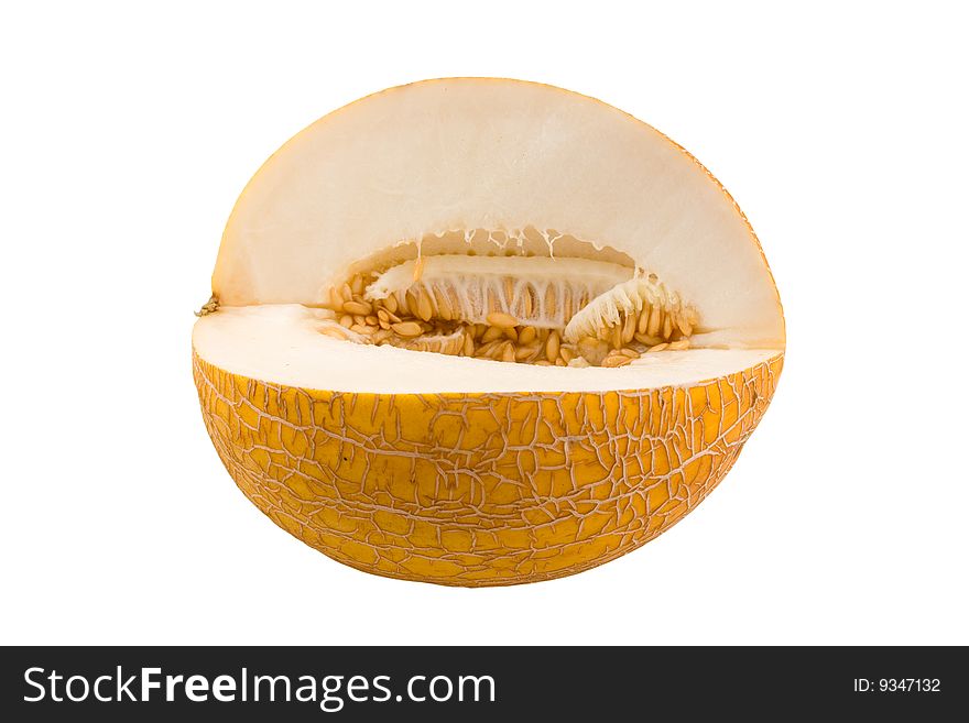 Melon  isolated on a white background