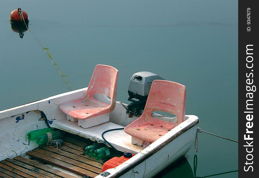 River, Beacon And Boat