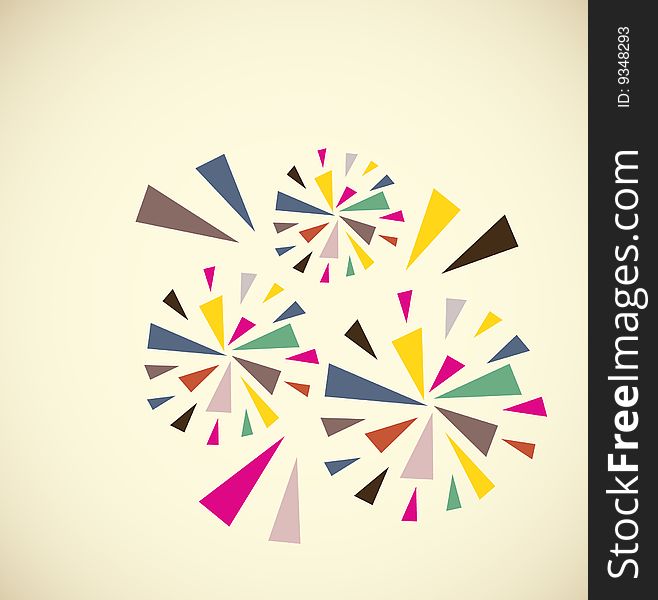 Colorful shapes deisgn for background. Colorful shapes deisgn for background