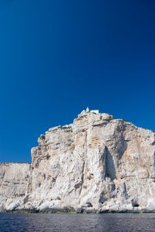 Italian Lighthouse In Sardinia Royalty Free Stock Photo Italian Lighthouse In Sardinia Royalty Free Stock Photo