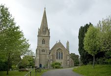 The Parish Church Of St Michael Of All Angels Stock Images