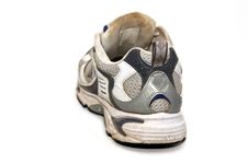 Dirty Sneakers Royalty Free Stock Photography