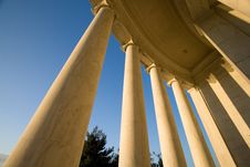Jefferson Memorial Detail Royalty Free Stock Photography Jefferson Memorial Detail Royalty Free Stock Photography