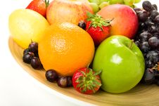 Decorative Fruit Platter Stock Photography Decorative Fruit Platter Stock Photography