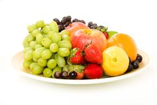 Decorative Fruit Platter Royalty Free Stock Photos Decorative Fruit Platter Royalty Free Stock Photos
