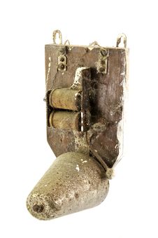 Old Rusty Electric Bell Stock Photo Old Rusty Electric Bell Stock Photo