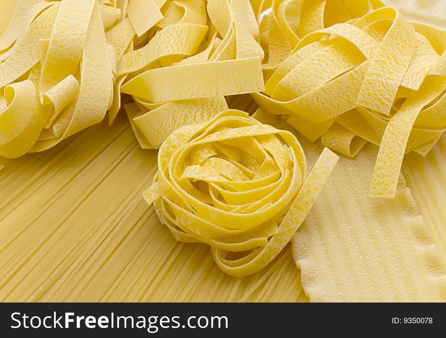 Spaghetti isolated on a white background. Spaghetti isolated on a white background