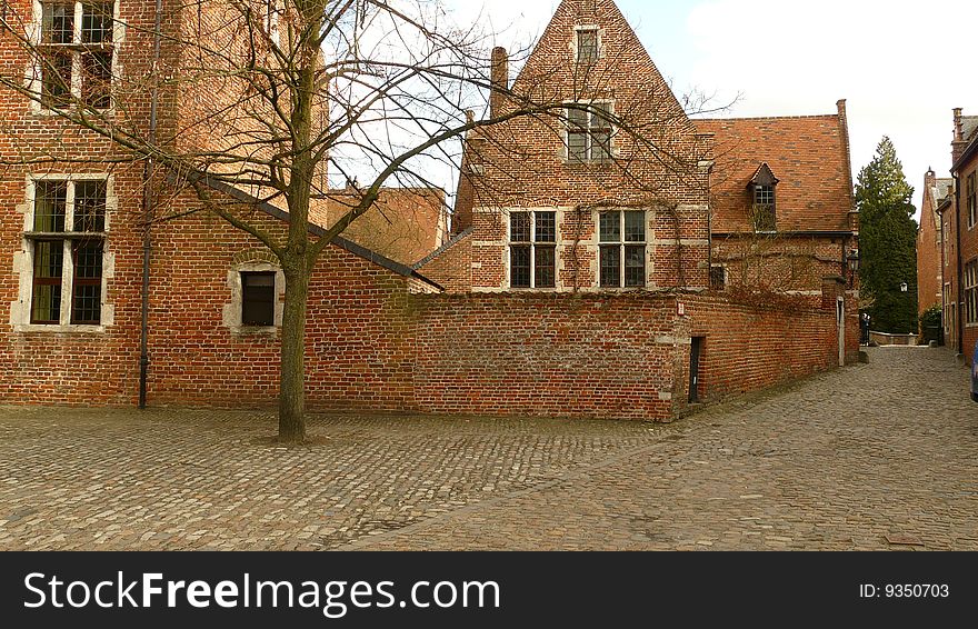 This is the beguinage in leuven belgium. This is the beguinage in leuven belgium