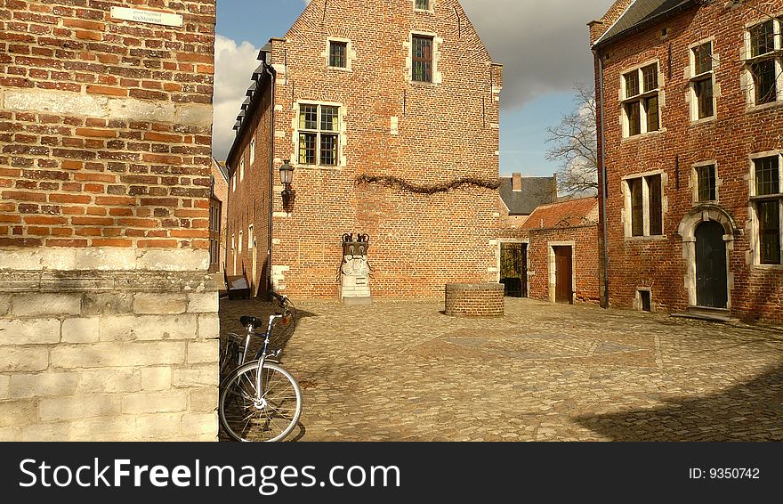 This is the beguinage in leuven belgium. This is the beguinage in leuven belgium