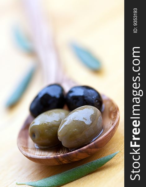 Black And Mixed Fresh Olives