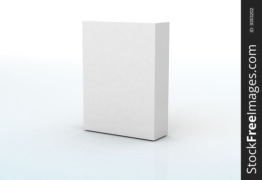 Blank White Box