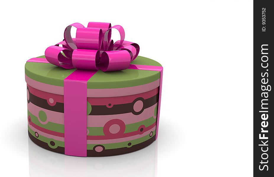 Round Gift box