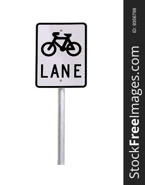 Bicycle Lane Traffic Sign - Australian Road Sign