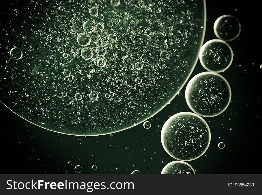 Water Bubbles Illustration