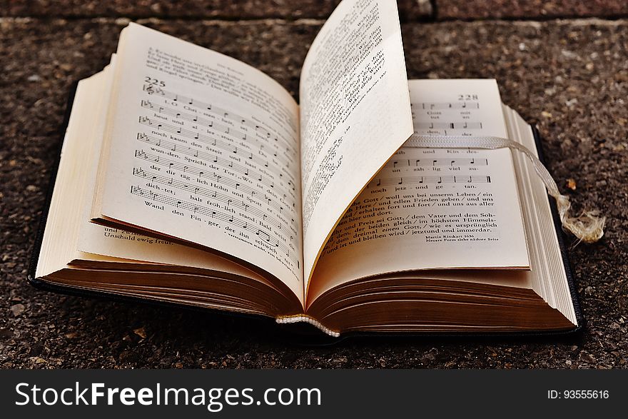 Music Notes Book