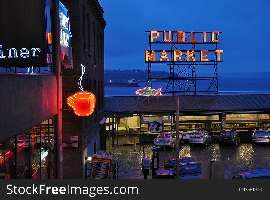 Pike Place Market at Seattle, Washington, United States.