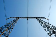 Electricity Pylon Stock Photo Electricity Pylon Stock Photo