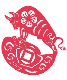 Chinese Zodiac Of Ox Year Royalty Free Stock Photo Chinese Zodiac Of Ox Year Royalty Free Stock Photo