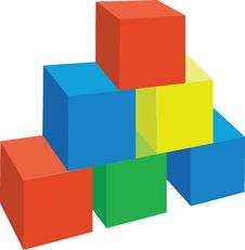 Cubes 01 Royalty Free Stock Photos Cubes 01 Royalty Free Stock Photos