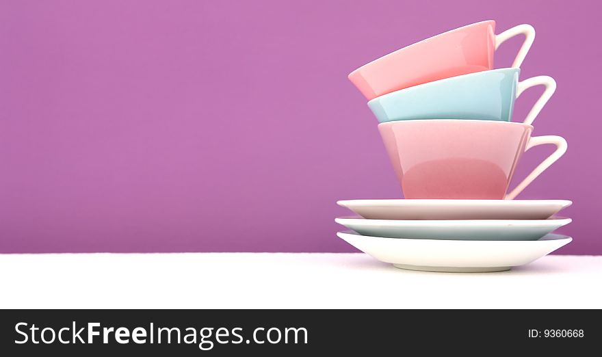 Colorful Coffee Cups