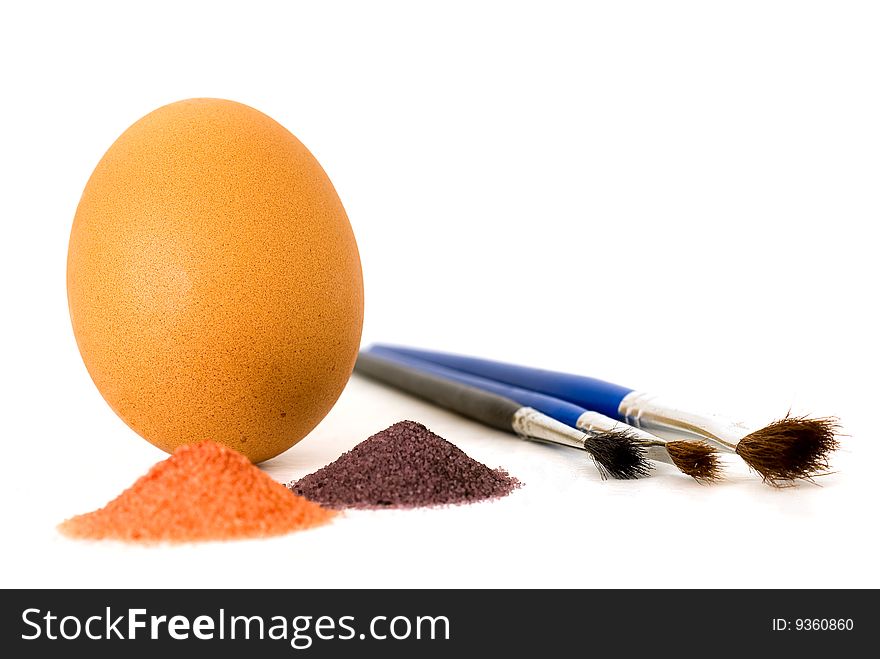 Accessories of egg painting