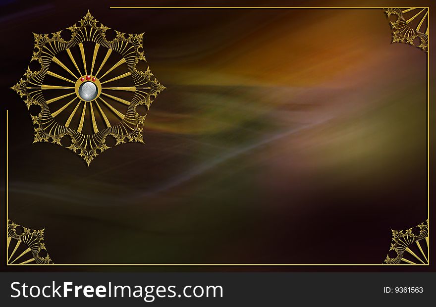 Photo Background  Fractal Layout Design