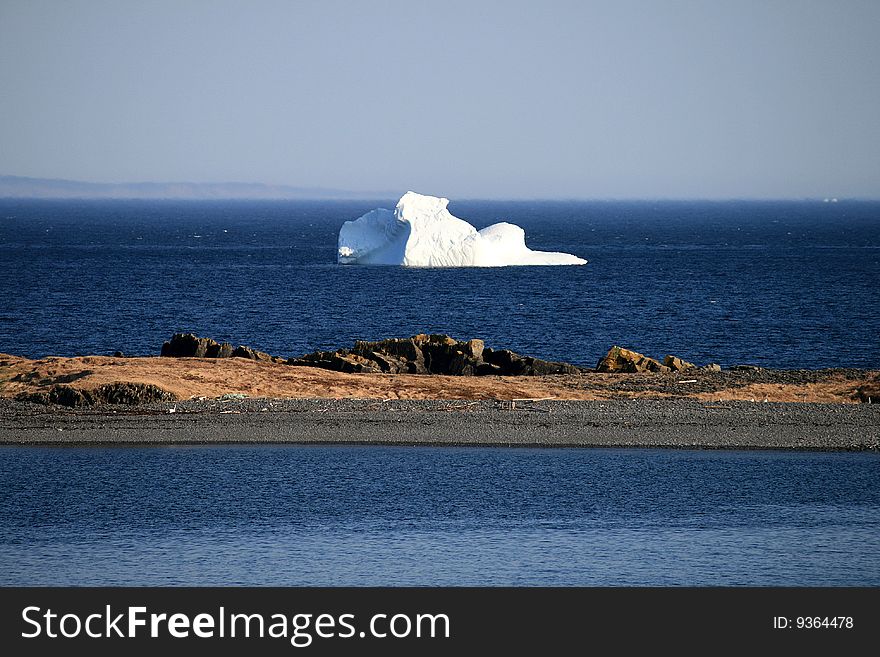 Iceberg in Trinity Bay Newfoundland