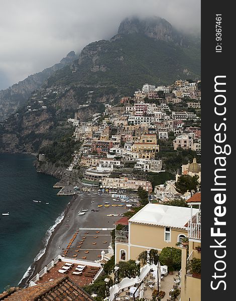 City of Positano, Amalfi Coast, Italy. City of Positano, Amalfi Coast, Italy