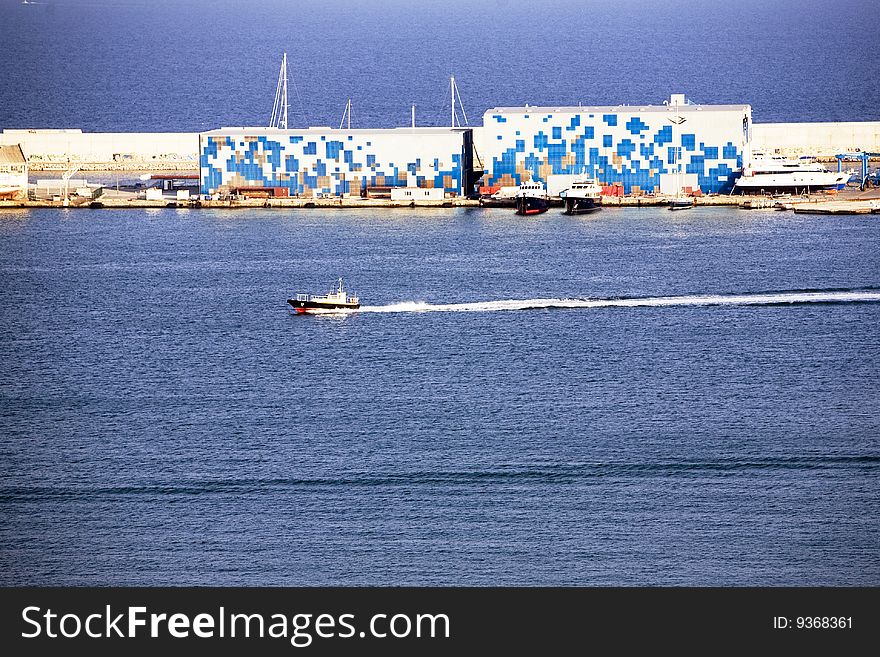 Harbour In Barcelona