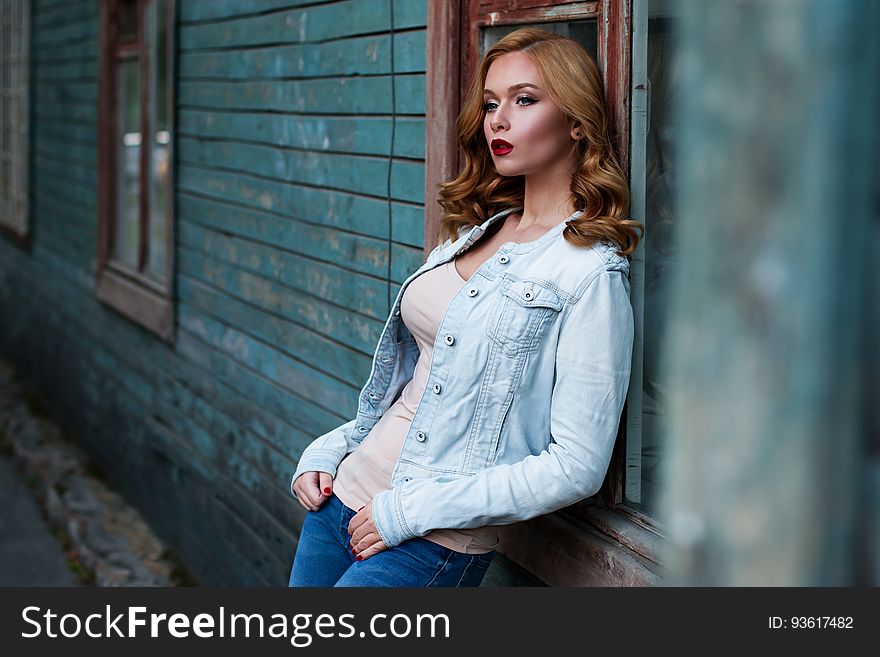 Woman in a Window