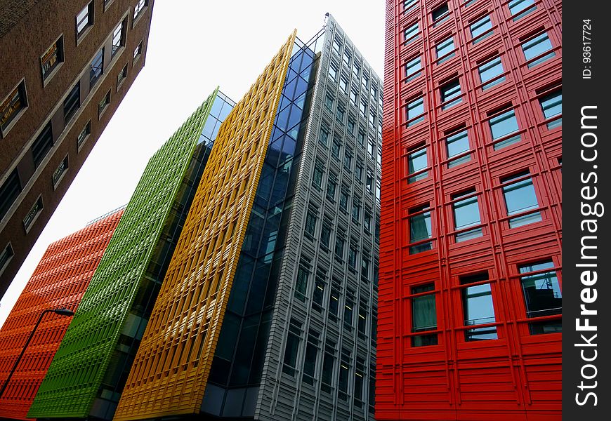 Colorful City Architecture