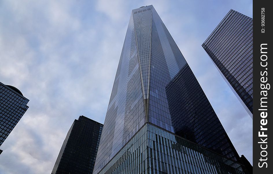 Low Angle View Of Skyscrapers Against Sky