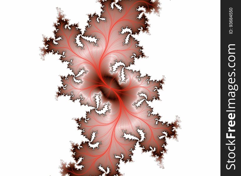 Siver fractal background with pink colors