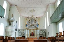 Inside Of Bod Church (Romania) Stock Photo Inside Of Bod Church (Romania) Stock Photo