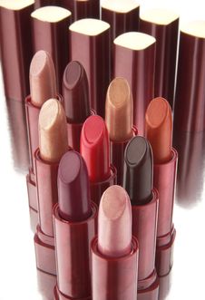 Lipsticks Royalty Free Stock Images