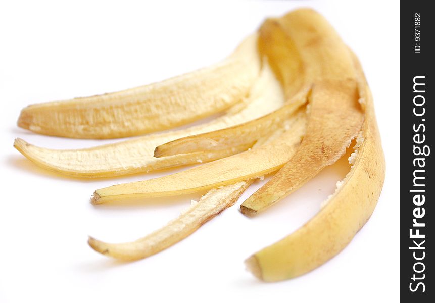Peel of a banana