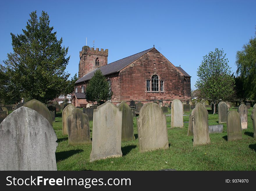 Hale church and graveyard, Liverpool