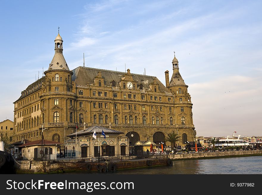 Haydarpasa railway station, Istanbul, Turkey