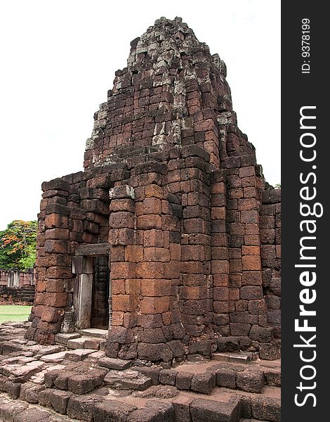 Pimai ancient city in Nakorn Ratchasima province, Thailand. Over 1000 years Khmer (Cambodia) art. Pimai ancient city in Nakorn Ratchasima province, Thailand. Over 1000 years Khmer (Cambodia) art.