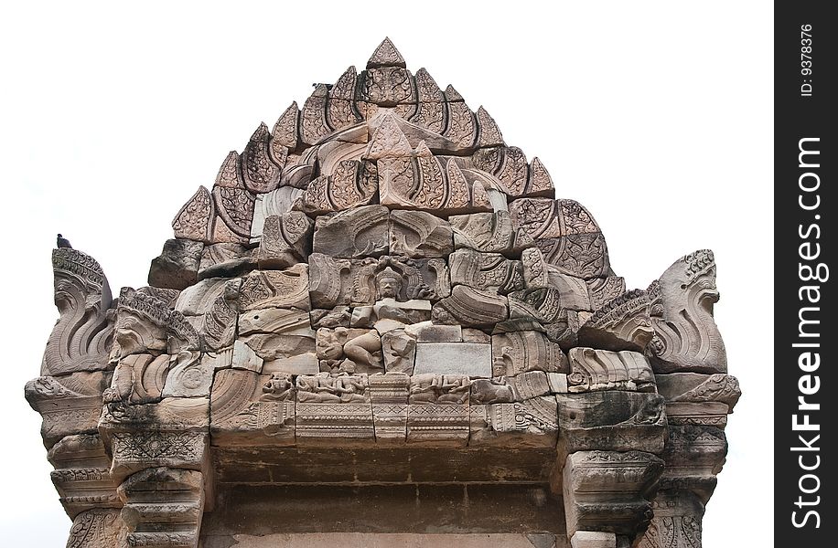 Pimai ancient city in Nakorn Ratchasima province, Thailand. Over 1000 years Khmer (Cambodia) art. Pimai ancient city in Nakorn Ratchasima province, Thailand. Over 1000 years Khmer (Cambodia) art.