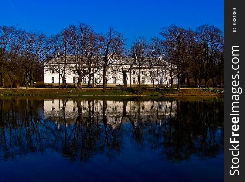 Palace At The Lazienki Park