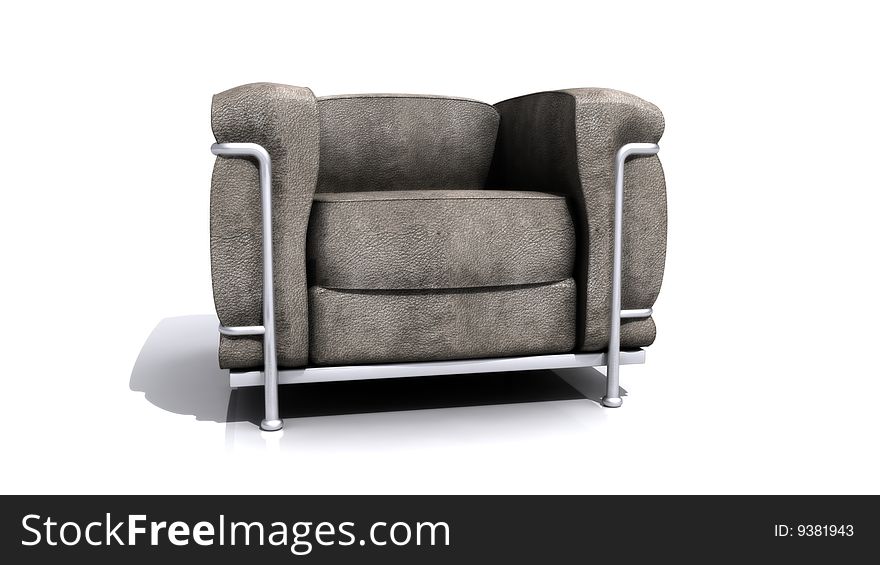 Isolated Sofa