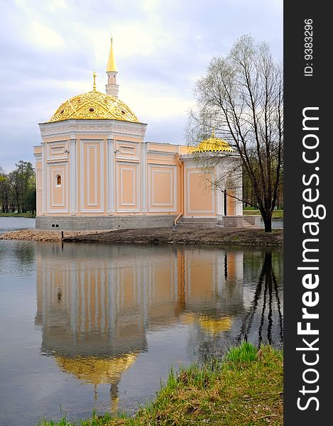 Turkish bath in Catherine park in Pushkin, Russia