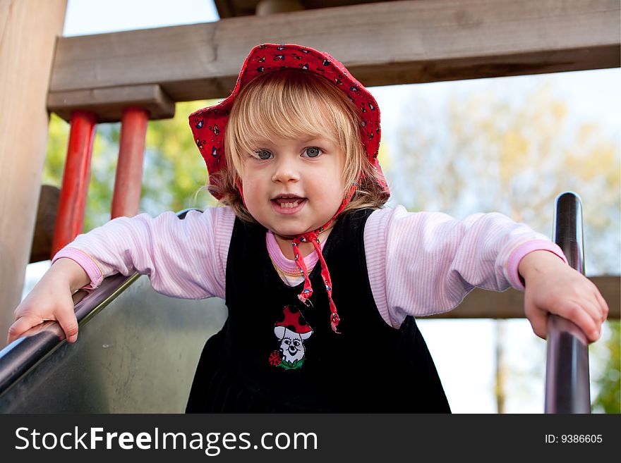 Child playground outdoor girl